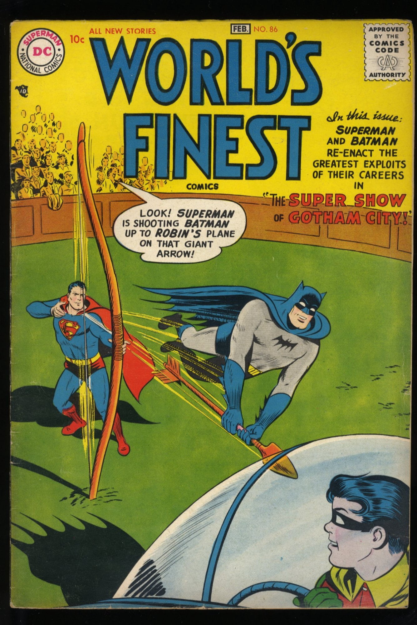 Cover of World's Finest Comics #86