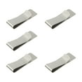 thumbnail image 2 of Frcolor 5Pcs Stainless Money Clips Professional Money Holders Multi-function Cash Clips Convenient Cash Clips, 2 of 7