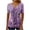 Purple, variant on Womens Plus Size Tops Dressy Casual Womens Shirts Xl Petite Tops for Women Size Petite Ladies Short Sleeve Tops