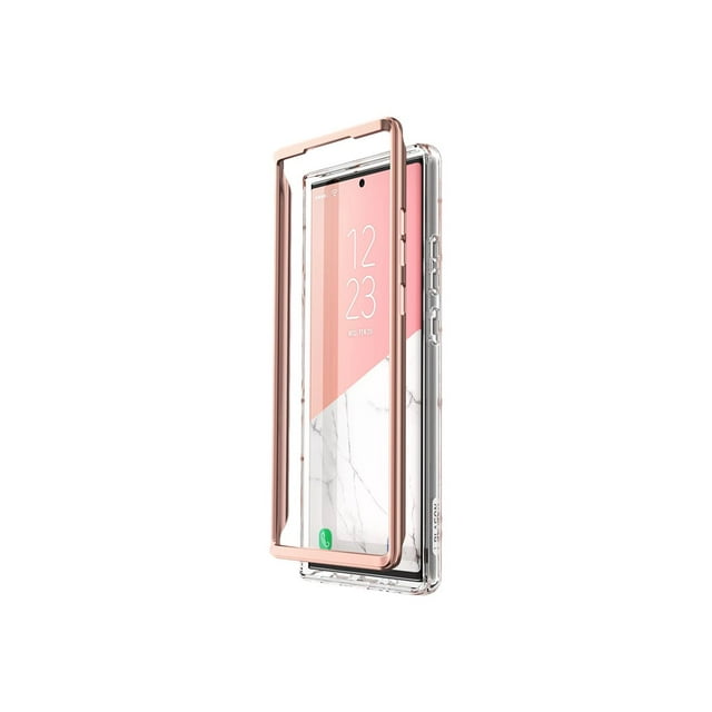 i-Blason Cosmo Series Case Designed for Galaxy Note 20 5G 6.7 inch (2020 Release), Protective Bumper Marble Design Without Built-in Screen Protector (Marble)