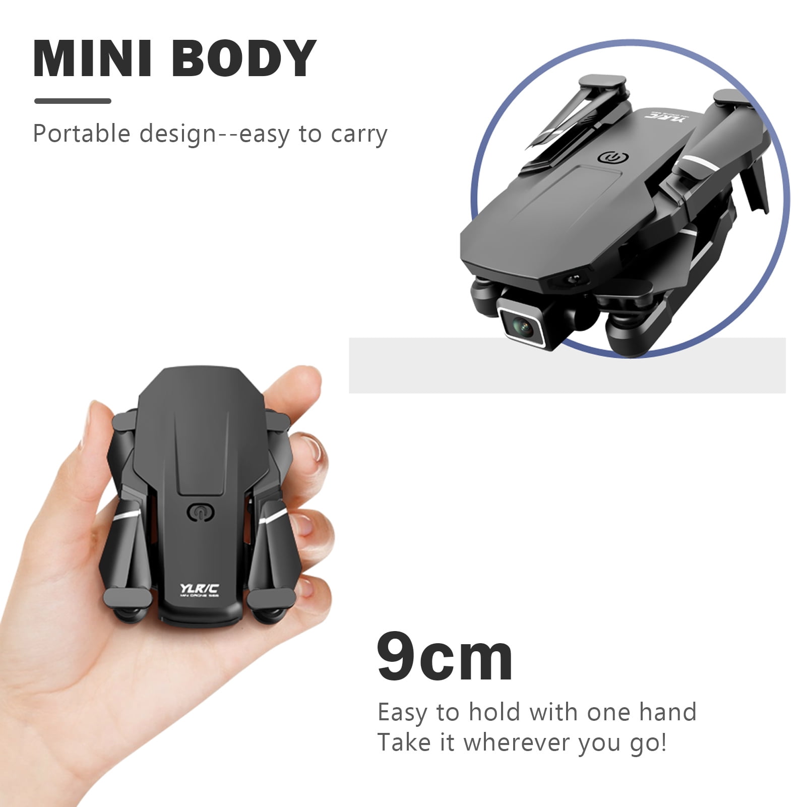 Details about   Mini RC Pro 4K HD Camera WIFI FPV 3 Battery Foldable Selfie Quadcopter Drone Toy 