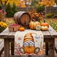 thumbnail image 6 of Fall Decorations Table Runner,Pumpkin Pattern Fall Dining Table Decor Flags,Thanksgiving Dinner Table Layout,12.99x72.04 Inch,Orange, 6 of 6