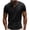 Black, variant on YABCSAZ Men's Shirts Short Sleeve Casual Shirts V Neck Regular Fit Tops Dress Shirts for Hiking Fishing, Summer Wedding Shirt with Pocket Flex Relaxed Oxford Shirt for Men