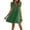 Green 2, variant on Plus Size Dresses, Sun Dress Sleeveless With Pockets V-Neck, Women Lace Jacquard Cutout Liner Shorts Dress Solid Vestidos Casuales Para Mujer Verano Mid-Length Women's Plus, Red Size L