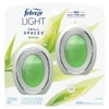 Febreze Light Small Spaces Air Freshener, Bamboo, 2 ct