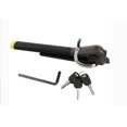 thumbnail image 3 of CTIRCHIU Steering Wheel Lock with Rotatable Fork and Apron Design for Car Security in Black, 3 of 8