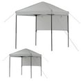 thumbnail image 6 of Garden Winds Custom Fit Replacement Canopy Top Cover and Sunwall Compatible with The WMT-060685, 30432 6' x 6' Pop Up Canopy - Upgraded Performance RipLock 350 Fabric - Slate Gray, 6 of 12
