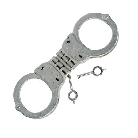 - 300 HINGED HANDCUFFS NICKEL