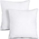 thumbnail image 1 of Inserto de almohadas para ropa de cama (1 paquete blanco) - Almohadas para cama y sofá de 19,6x19,6 pulgadas - Almohadas decorativas para interiores, 1 of 5
