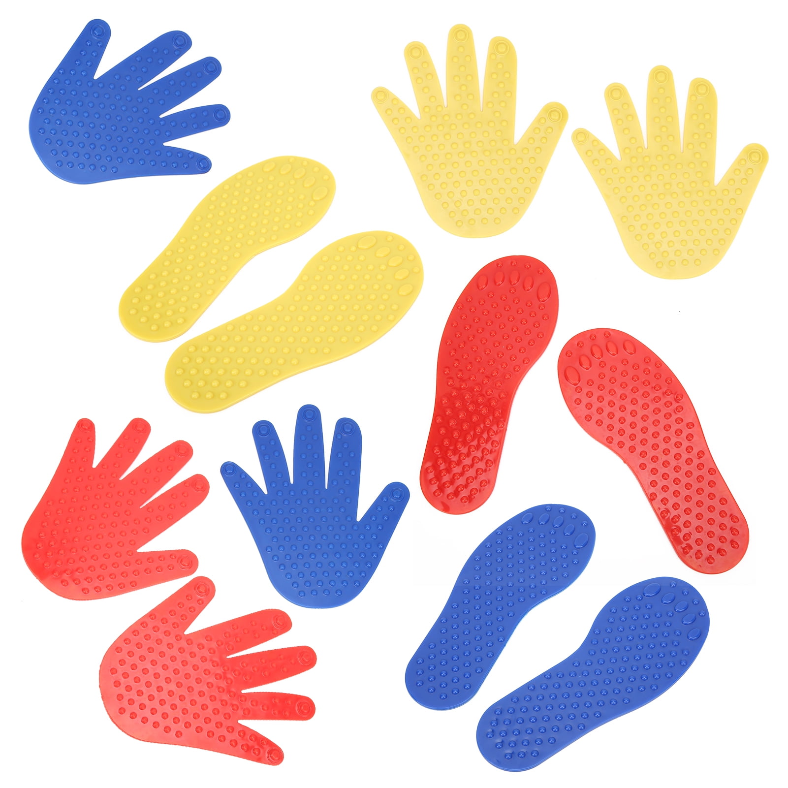 Hands And Feet Game Integration Toy, Build Muscle PVC Material Hands And Feet Play Mat  For Outdoor For Indoor For 1 Above Year Old