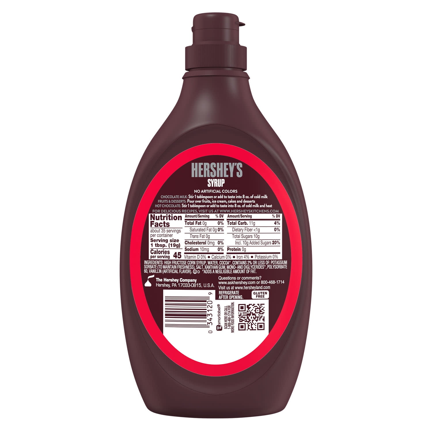 Hershey's chocolate syrup price discount