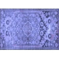 thumbnail image 1 of Ahgly Company Indoor Rectangle Persian Blue Traditional Area Rugs, 7' x 10', 1 of 4