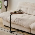 thumbnail image 6 of BaPiPro 2-Piece Brown C-Shaped Side Table Set, Portable Sofa End Tables for Small Spaces, Living Room, Bedroom, Versatile Nightstand Alternative, 6 of 7