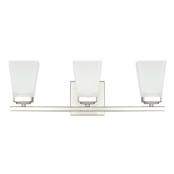 Capital Lighting 114431-334 Baxley 3 Light 22" Wide Bathroom Vanity Light - Nickel