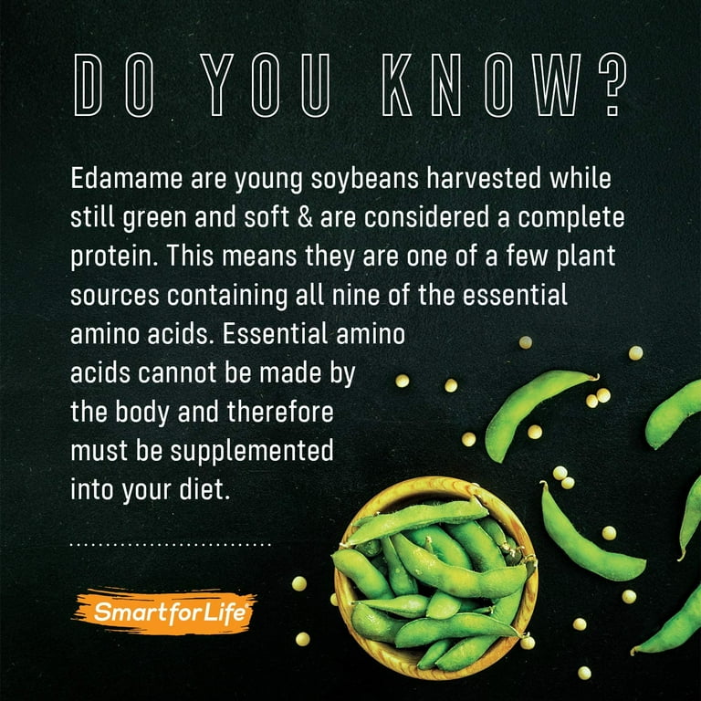 Smart for Life Soy Protein Puffs from Edamame - High Protein Smart for Life Soy Protein Puffs from Edamame - High Protein