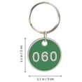 thumbnail image 2 of Miangastore 100Pcs Convenient Key Tags Number from 1 to 100 Sauna Storage Number Tags, 2 of 8