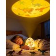 thumbnail image 7 of Dinosaur Egg Galaxy Star Projector - Bluetooth Speaker, 360 Rotating Rechargeable LED Night Light for Kids & Adults' Bedroom, 7 of 7