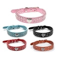thumbnail image 2 of Pet Collar Shiny Crystal Loving Heart Collar For Dog Cat, 2 of 7