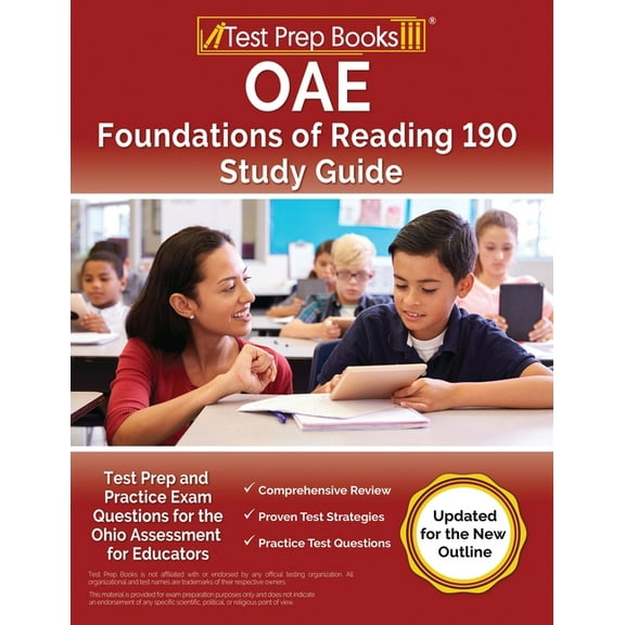 OAE Foundations of Reading 190 Study Guide: Test Prep and Practice Exam for the Ohio Assessment for Educators [Updated f, (Paperback)