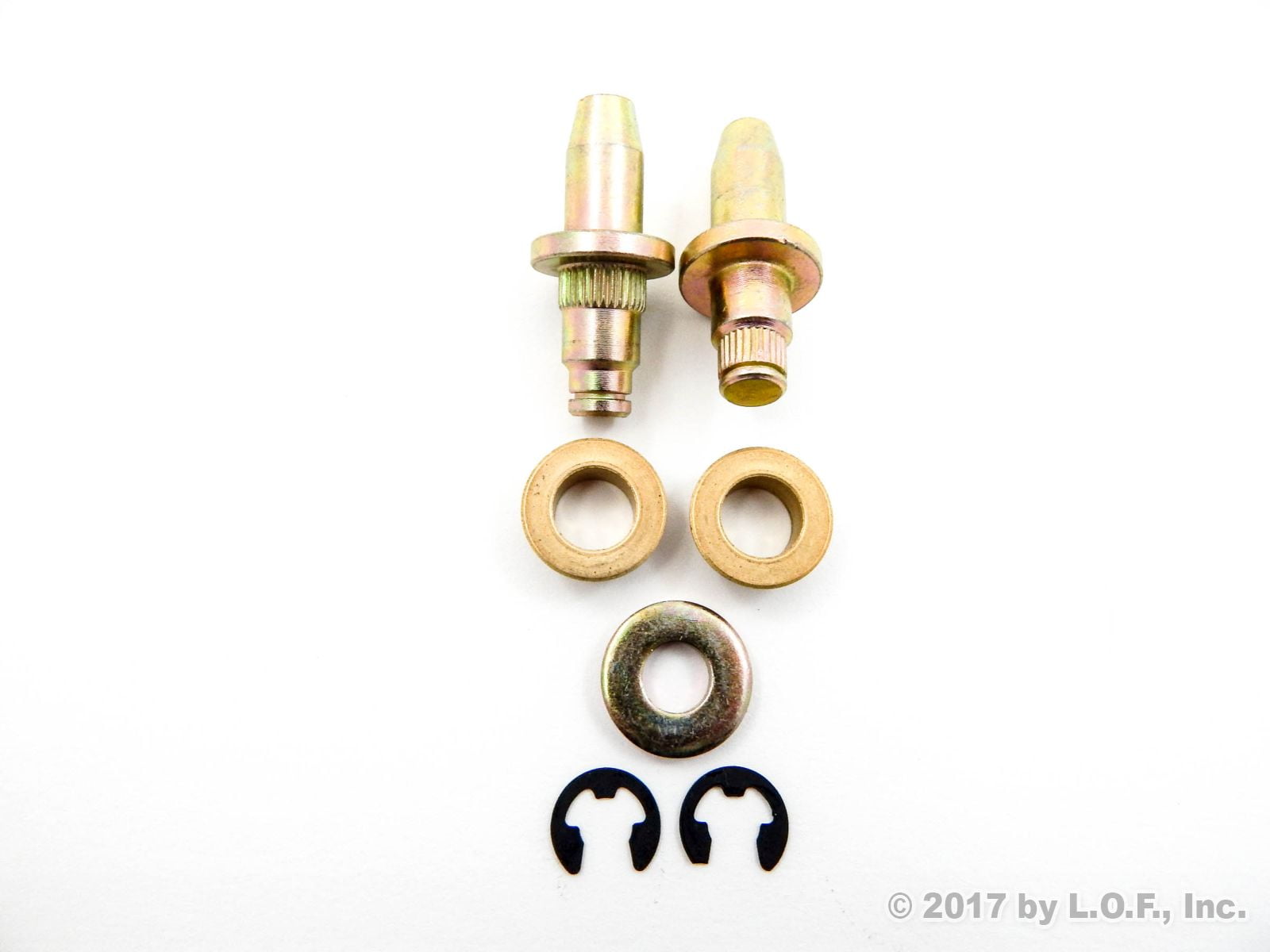 Door Hinge Pin and Bushing Kit 38437 Compatible with Chevrolet GMC