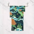 thumbnail image 5 of Ocean Turtle Bath Towels Absorbent Bath Towels Set Soft Towel Set for Home Hotel Decor Gym Swim, 3 Piece Wash cloth, 5 of 7