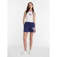 thumbnail image 2 of Disney Women's Mickey Americana 76 Graphic Shorts, Sizes XXS-XXL, 2 of 6