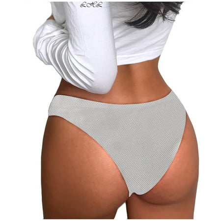 

TAIAOJING Seamless G-string Thong For Women 1 Pieces Print Lingerie Temptation Low-waist Panties Underwear Women s Brief