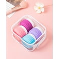 thumbnail image 6 of Mrsdry Travel Containers for Toiletries 4 Pack, TSA Approved Travel Size Toiletries, Portable Size Containers, With Clear Bag Leak Proof Silicone Jars, Essentials Creams Jars Carrying Small Items, 6 of 16