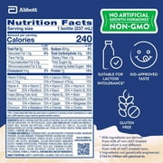 PediaSure Grow & Gain with Immune Support, 7g Protein, Vanilla, 8-fl-oz Bottle, Pack of 24