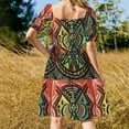 thumbnail image 3 of Déesse Romaine Janus Histoire Robe Sans Manches Élégante Robes Grandes Tailles Robe de Soirée, 3 of 4