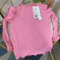 thumbnail image 1 of Girl Autumn Contracted Pure Color Pit Slim Body Make Bottom Upper Garment, 1 of 6