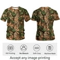 thumbnail image 3 of QTAGTESS Men's Tree Camo T-Shirt Realistic Forest Oak Leaf Hunting Style Camouflage Tee Shirt, 3 of 7