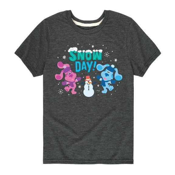 Blue's Clues & You! - Snow Day - Toddler And Youth Short Sleeve Graphic T-Shirt