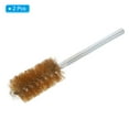 thumbnail image 3 of 30mm OD Copper Cleaning Brush, 2pcs Tube Cleaning Brush Piping Copper Wire Chimney Cleaning Brush Round Bristles, 3 of 5