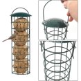 thumbnail image 3 of Outdoor Bird Feeder, Wild Bird Feeders for Fat Balls for Pellets, for Small Wild Birds Dark Green, 3 of 5