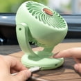 thumbnail image 3 of Desk Fan, Portable Electric Table Desktop Air Circulator Fans, Small but Powerful with Type C 180° Adjustable Tilt for Cooling Home Dorm Office Bedroom Bathroom Kitchen, 3 of 6