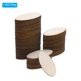 thumbnail image 3 of Wood Pieces PATIKIL, 40 x 20 mm, 100 unidades, con recortes ovalados, 3 of 6