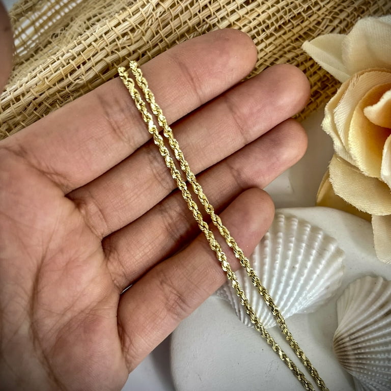 18 inch real gold chain outlet