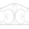 thumbnail image 3 of Hillsdale Furniture Ruby Twin Metal Headboard, Textured White, 3 of 8