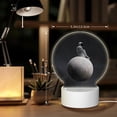 thumbnail image 6 of Pofeuu Astronaut Sitting On Mercury Planet Print LED Christmas Night Light Lamp Base Gift DIY 3D Clear Acrylic Blank Engrave Sheets for Room Cafe Bar Birthday Party Decoration, 6 of 9