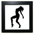 thumbnail image 1 of Chaud Beauté Fille Femmes Contour Noir Carré Cadre Photo Mur Table, 1 of 3