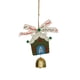 thumbnail image 2 of Juego de adornos para árbol de Navidad con cinta de terciopelo y adornos de madera: kit de 5 piezas para colgar en el coche, ideal para regalar en estas fiestas., 2 of 4