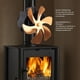thumbnail image 3 of Ventilador De Estufa Accionado Por Calor, Ventilador De Chimenea De 6 Aspas Para Chimenea De Leña, Motores Silenciosos, Respetuoso Con El Medio Ambiente Y Ahorro De Energía, 3 of 7
