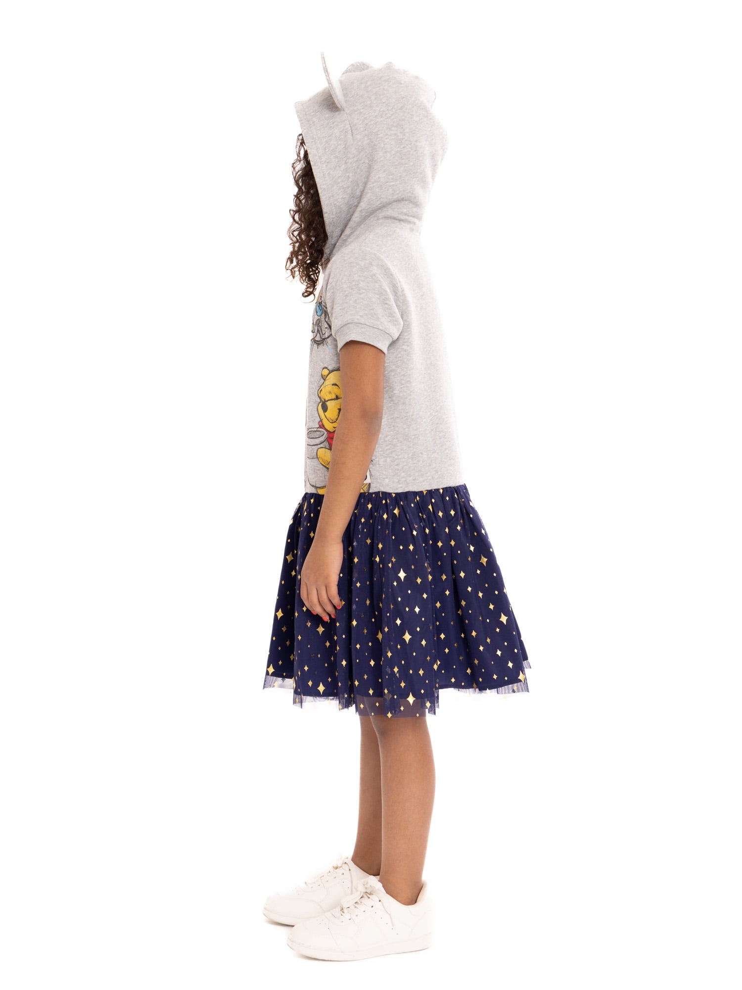 Disney Girls Hooded Cosplay Dress with Tulle Skirt, Sizes 4-16