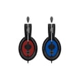 thumbnail image 4 of Wired Headset Head-mounted 3.5mm Plug Computer All-inclusive Earmuffs Gaming Headset (Blue/Red), 4 of 5