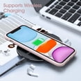 thumbnail image 6 of Liquid Silicone Case for iPhone 11 (6.1''), [Scratch-Resistant, Anti-Fingerprint, Shockproof] Protective Slim Fit Phone Case, 4-Layer Cover with Microfiber Lining, Silky-Soft Touch, Pink, 6 of 14