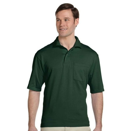 Jerzees Jz 436Mpr Spot Shld Shrt W/Pkt