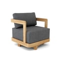 thumbnail image 5 of Farmhouse Swivel Armchair - Comfortable Accent Chair for Living Room, Bedroom, Office, 5 of 9