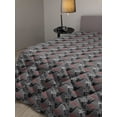 thumbnail image 2 of Jazz Music Down Alternative Comforter, Musical Instruments Pattern with Big Orchestra Drums Piano Guitar Accordion, Microfiber Quilt for All Season, 5 Sizes, Multicolor, by Ambesonne, 2 of 3