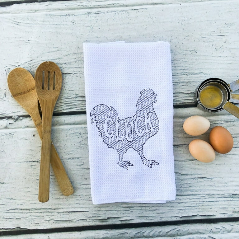 Farmhouse Kitchen Towels  Cow, Chicken, Sheep, Pig 